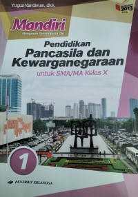 Image of Pendiidkan Pancasila dan Kewarganegaraan Kelas X Mandiri