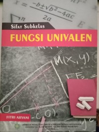 Image of Sifat Subkelas Fungsi Univalen