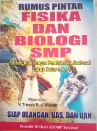Image of Rumus Pintar Fisika Dan Biologi SMP