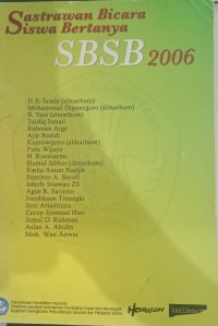 Image of Sastrawan Bicara Siswa Bertanya SBSB 2006