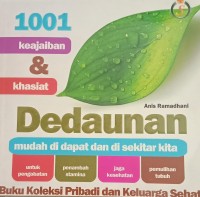 Image of 1001 Keajaiban & Khasiat Dedaunan Mudah Didapat Dan Di Sekitar Kita
