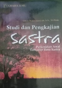 Image of Studi Dan Pengkajian Sastra