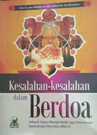 Image of Kesalahan-Kesalahan Dalam Berdoa