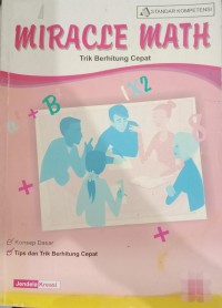 Image of Miracle Math Trik Berhitung Cepat
