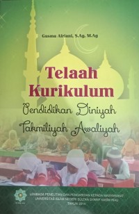 Image of Telaah Kurikulum Pendidikan Diniyah Takmiliyah Awaliyah