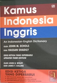 Image of Kamus Indonesia-Inggris Edisi Ketiga Yang Diperbarui