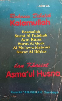Image of Rahasia Dibalik Kalamullah Dan Khasiat Asmaul Husna